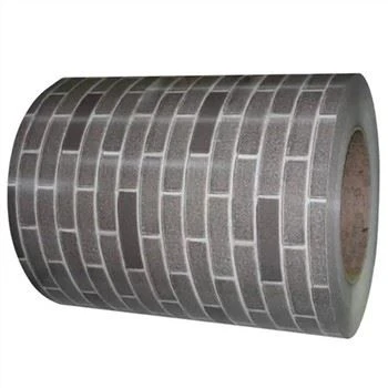 Bobina de aço PPGL com padrão de tijolo